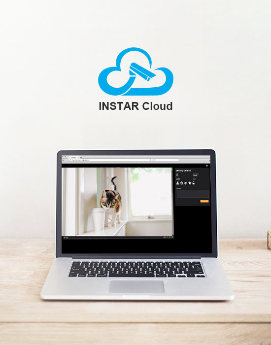 Banner voor INSTAR-cloud